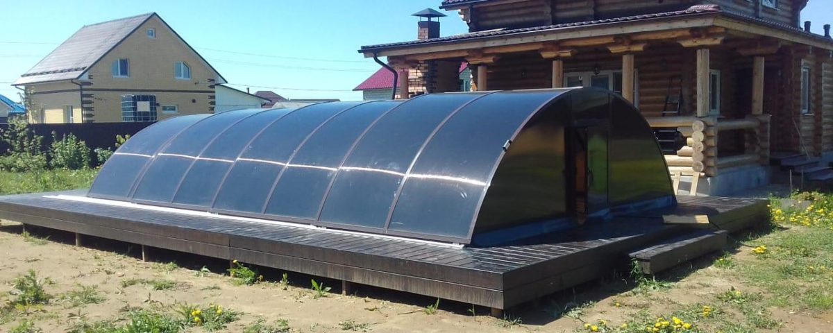 «IdeaSPA» | Закончены работы по строительству павильона для бассейна