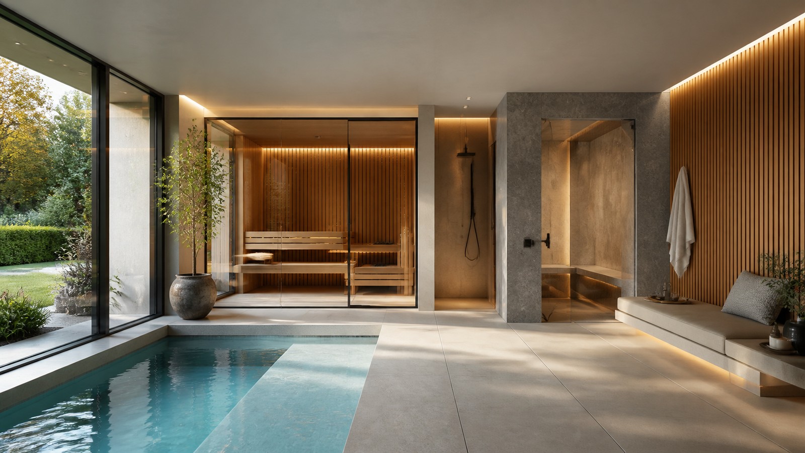 «IdeaSPA» - SPA-зона в загородном доме: планировка и инженерные решения
